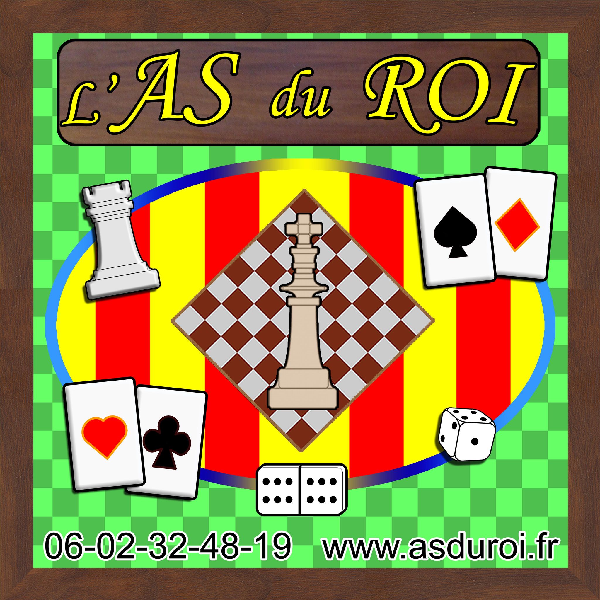 logo du magasin l'As du roi